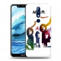 Дизайнерский силиконовый чехол для Nokia 5.1 Plus