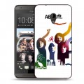 Дизайнерский пластиковый чехол для HTC Desire 700