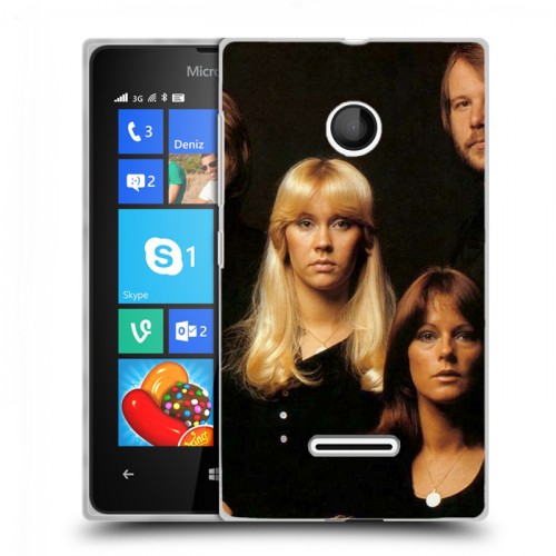 Дизайнерский пластиковый чехол для Microsoft Lumia 435