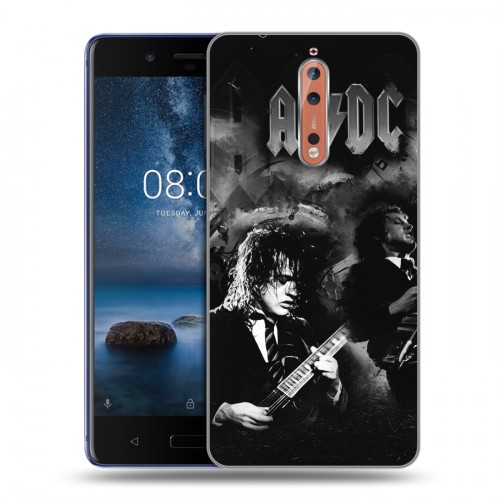 Дизайнерский пластиковый чехол для Nokia 8