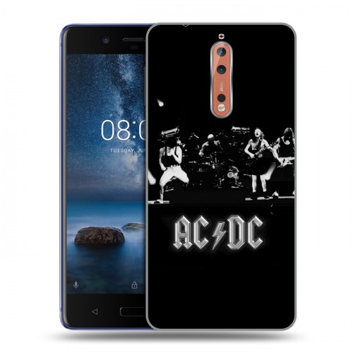 Дизайнерский пластиковый чехол для Nokia 8