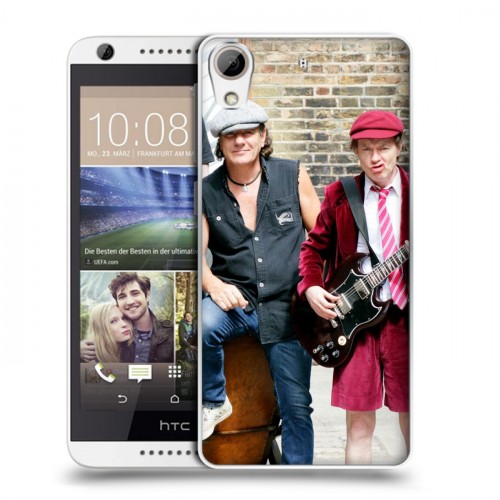 Дизайнерский силиконовый чехол для HTC Desire 626