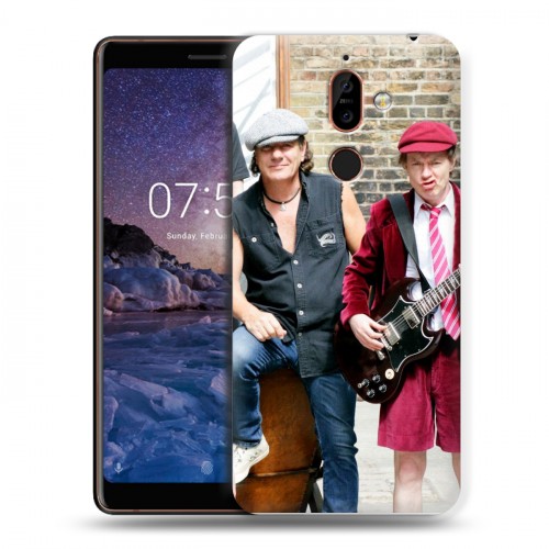 Дизайнерский пластиковый чехол для Nokia 7 Plus