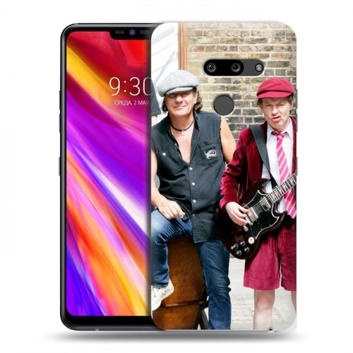 Дизайнерский пластиковый чехол для LG G8 ThinQ