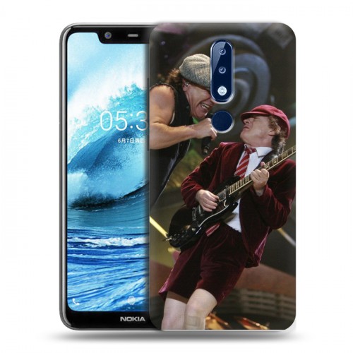 Дизайнерский силиконовый чехол для Nokia 5.1 Plus