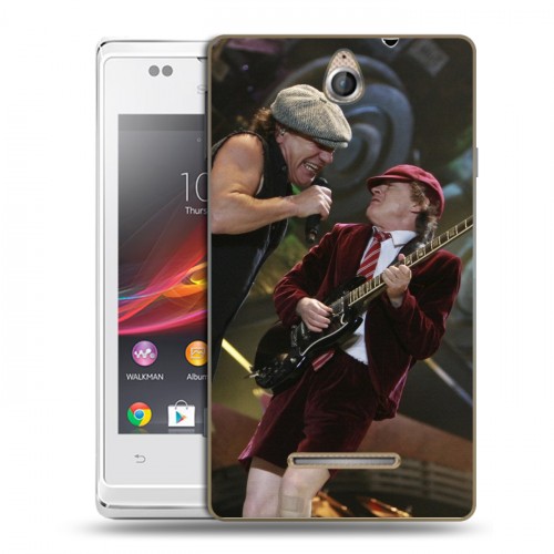 Дизайнерский пластиковый чехол для Sony Xperia E