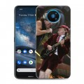 Дизайнерский силиконовый с усиленными углами чехол для Nokia 8.3