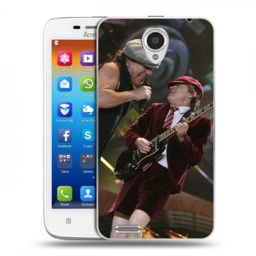 Дизайнерский пластиковый чехол для Lenovo S650 Ideaphone