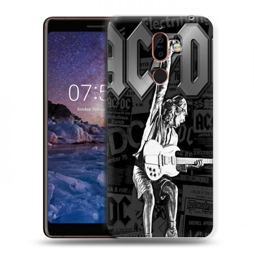 Дизайнерский пластиковый чехол для Nokia 7 Plus