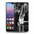 Дизайнерский силиконовый с усиленными углами чехол для Huawei P20 Pro