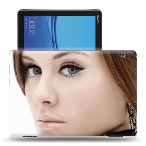 Дизайнерский силиконовый с усиленными углами чехол для Huawei MediaPad T5