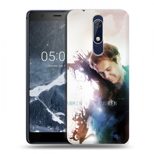 Дизайнерский пластиковый чехол для Nokia 5.1