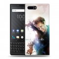 Дизайнерский пластиковый чехол для BlackBerry KEY2