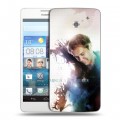 Дизайнерский пластиковый чехол для Huawei Ascend D2