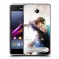 Дизайнерский силиконовый чехол для Sony Xperia E1