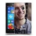 Дизайнерский пластиковый чехол для Microsoft Lumia 435