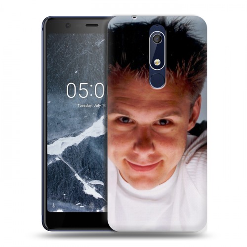 Дизайнерский пластиковый чехол для Nokia 5.1