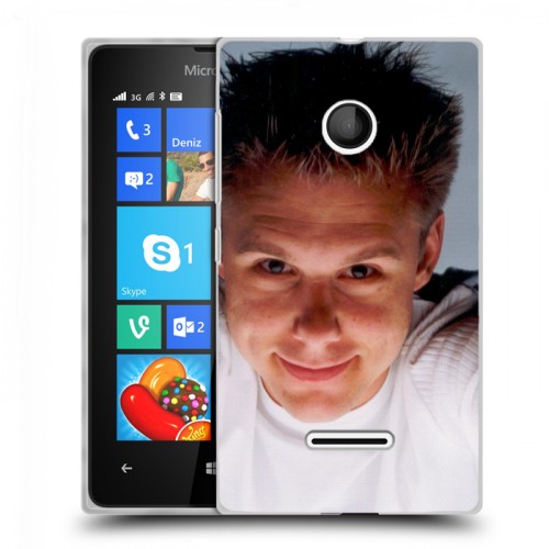 Дизайнерский пластиковый чехол для Microsoft Lumia 435