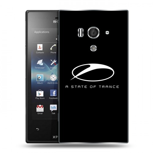 Дизайнерский пластиковый чехол для Sony Xperia acro S