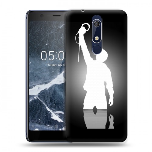 Дизайнерский пластиковый чехол для Nokia 5.1