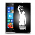 Дизайнерский пластиковый чехол для Microsoft Lumia 435