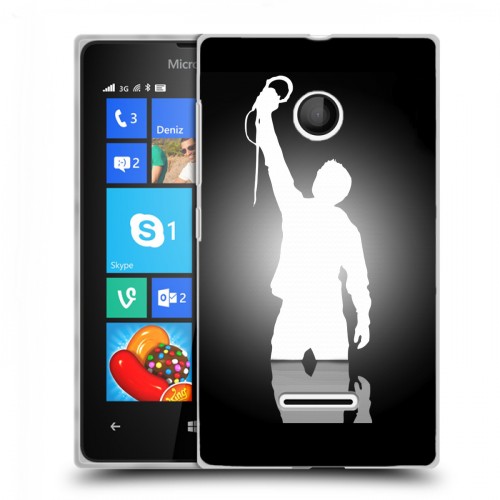 Дизайнерский пластиковый чехол для Microsoft Lumia 435