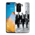 Дизайнерский силиконовый с усиленными углами чехол для Huawei P40