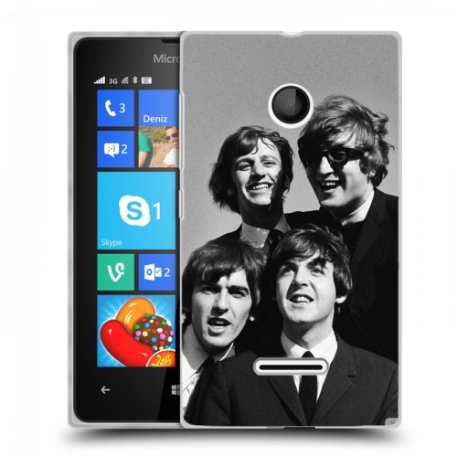 Дизайнерский пластиковый чехол для Microsoft Lumia 435