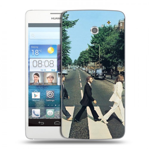 Дизайнерский пластиковый чехол для Huawei Ascend D2