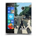 Дизайнерский пластиковый чехол для Microsoft Lumia 435