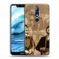 Дизайнерский силиконовый чехол для Nokia 5.1 Plus