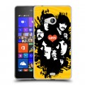 Дизайнерский пластиковый чехол для Microsoft Lumia 540