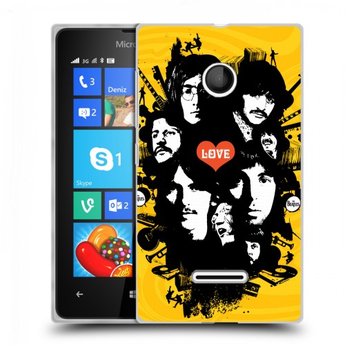 Дизайнерский пластиковый чехол для Microsoft Lumia 435