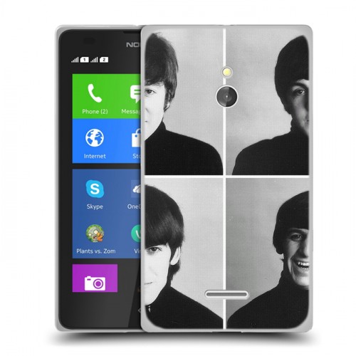 Дизайнерский силиконовый чехол для Nokia XL