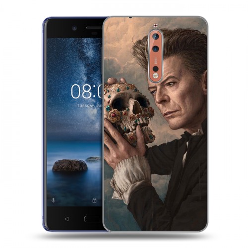 Дизайнерский пластиковый чехол для Nokia 8