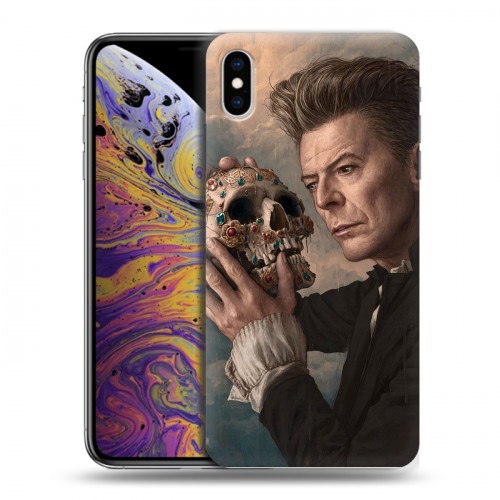 Дизайнерский силиконовый чехол для Iphone Xs Max