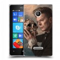 Дизайнерский пластиковый чехол для Microsoft Lumia 435