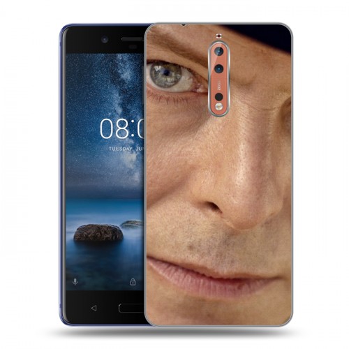 Дизайнерский пластиковый чехол для Nokia 8