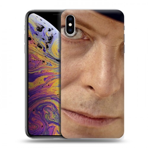 Дизайнерский силиконовый чехол для Iphone Xs Max