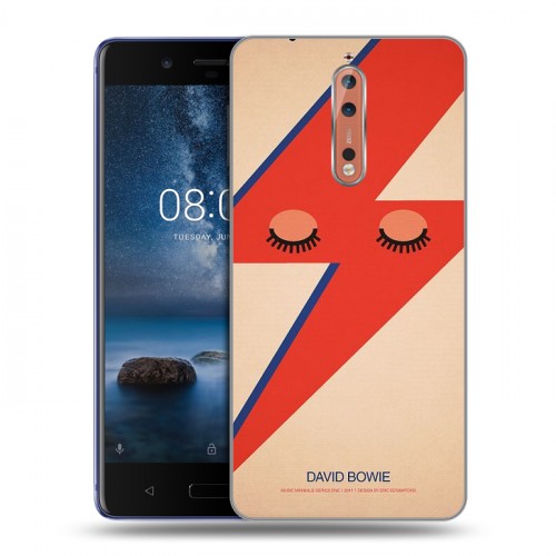 Дизайнерский пластиковый чехол для Nokia 8