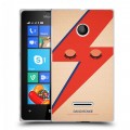 Дизайнерский пластиковый чехол для Microsoft Lumia 435