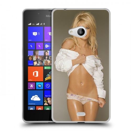 Дизайнерский пластиковый чехол для Microsoft Lumia 540