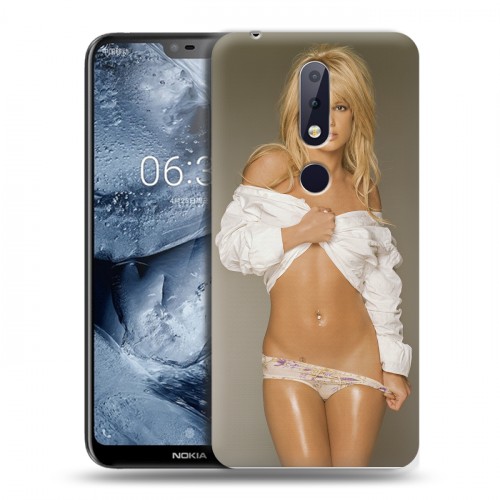 Дизайнерский силиконовый чехол для Nokia 6.1 Plus