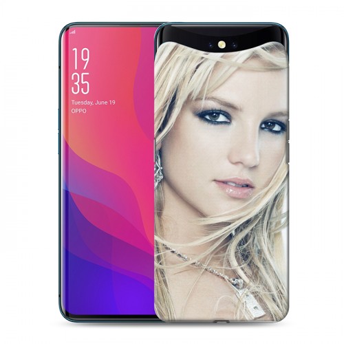 Дизайнерский силиконовый чехол для OPPO Find X