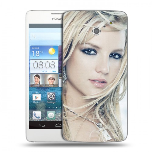 Дизайнерский пластиковый чехол для Huawei Ascend D2