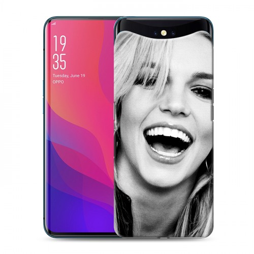 Дизайнерский силиконовый чехол для OPPO Find X