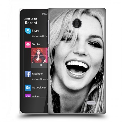 Дизайнерский пластиковый чехол для Nokia X