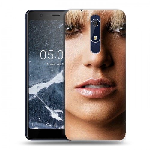 Дизайнерский пластиковый чехол для Nokia 5.1