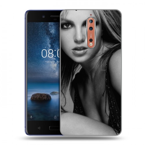 Дизайнерский пластиковый чехол для Nokia 8