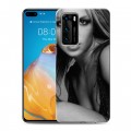 Дизайнерский силиконовый с усиленными углами чехол для Huawei P40